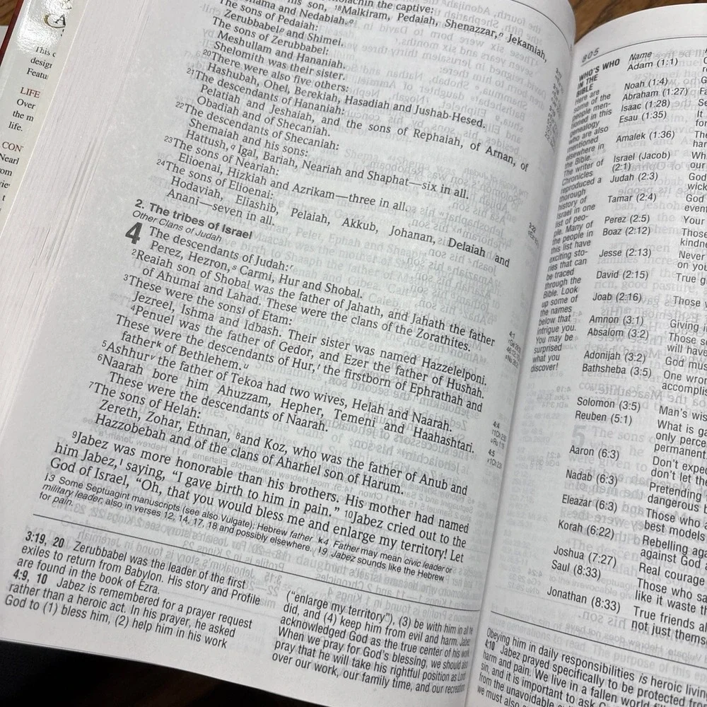 Life Application Study Bible NIV Hardcover‎ Tyndale House Publisher Large Print